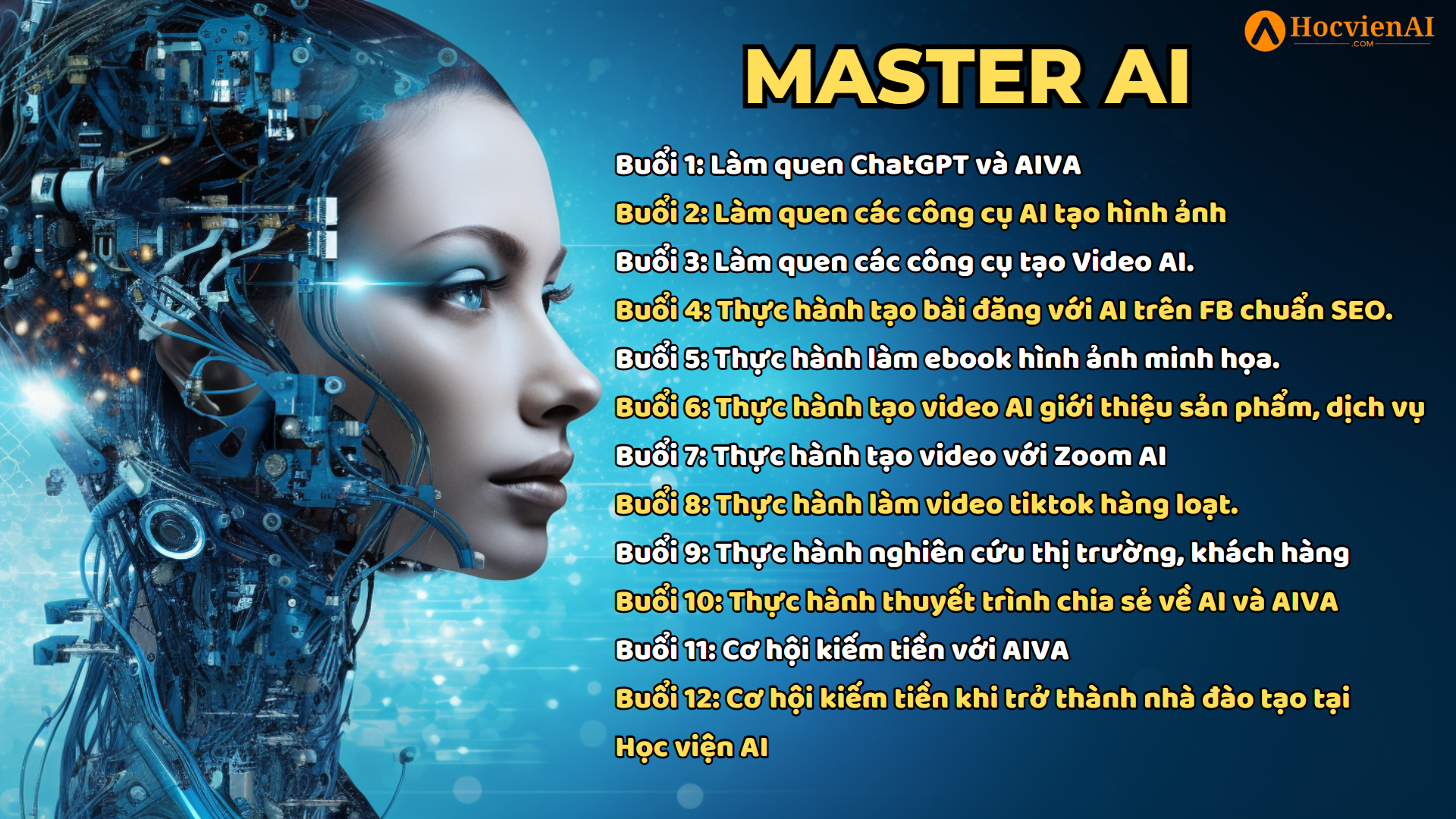 Master AI - Làm Chủ AI, Thắp Sáng Tương Lai