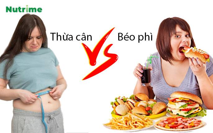 Béo phì và thừa cân là hai trạng thái cơ thể khác nhau 