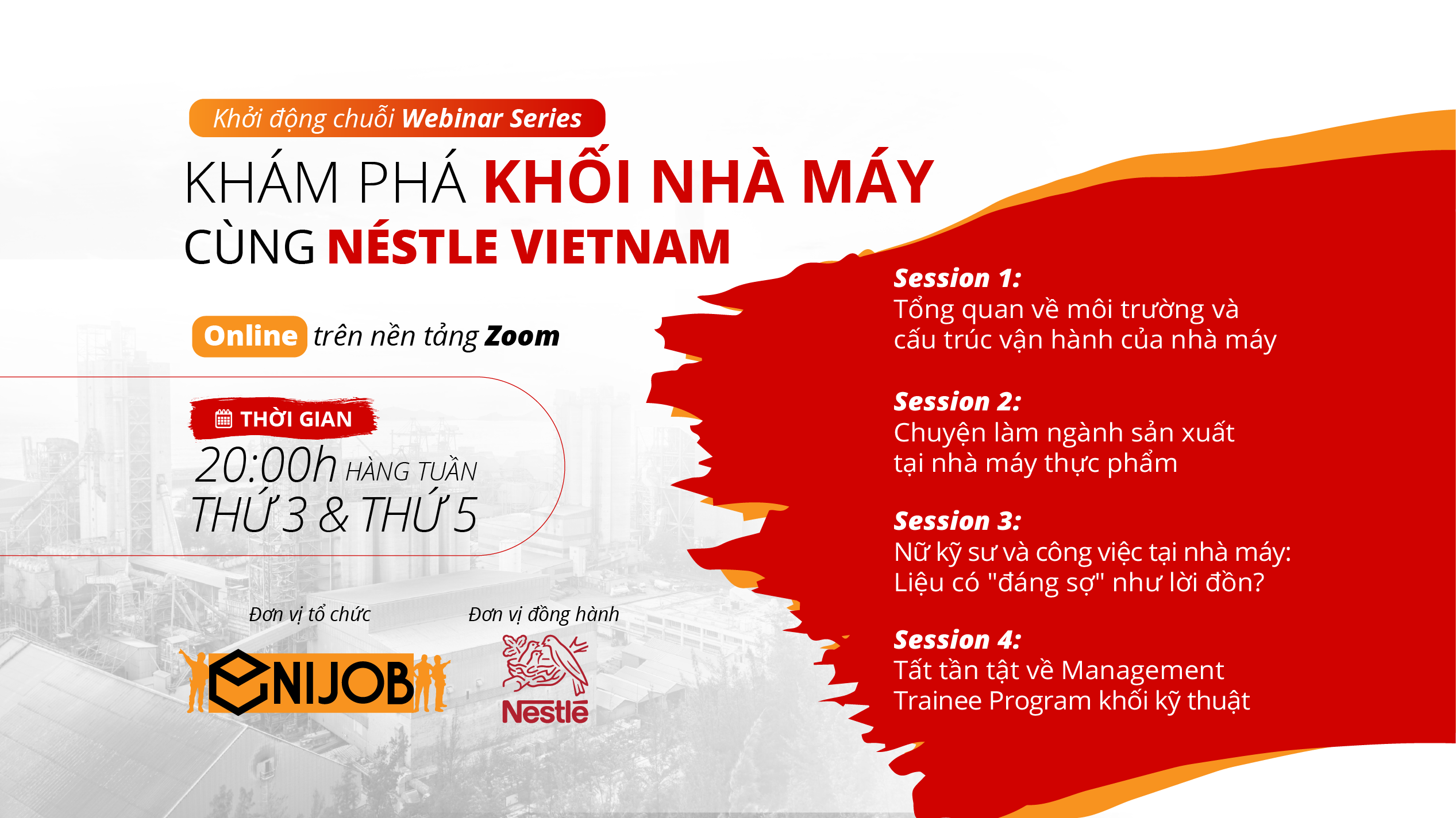 Khám phá khối nhà máy cùng Nestlé Việt Nam