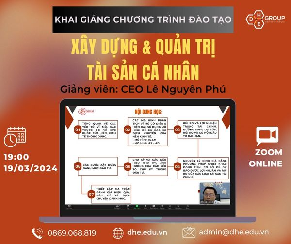 XÂY DỰNG & QUẢN TRỊ TÀI SẢN CÁ NHÂN