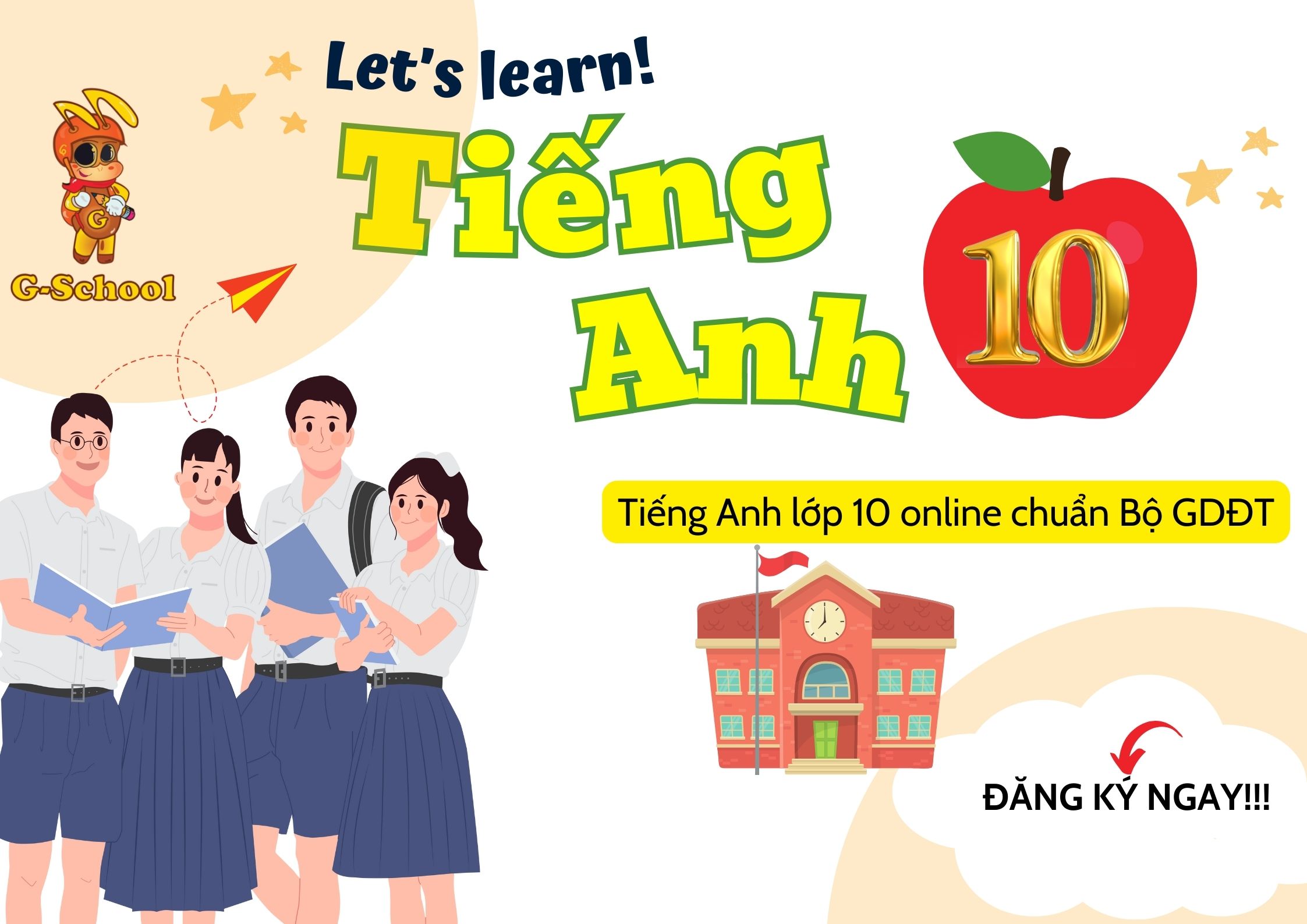 Tiếng Anh online Lớp 10