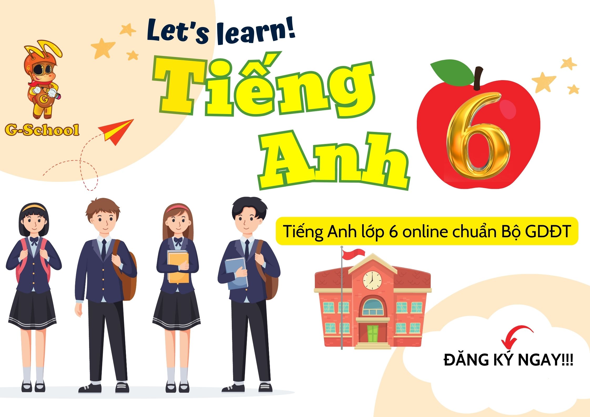 Tiếng Anh online Lớp 6