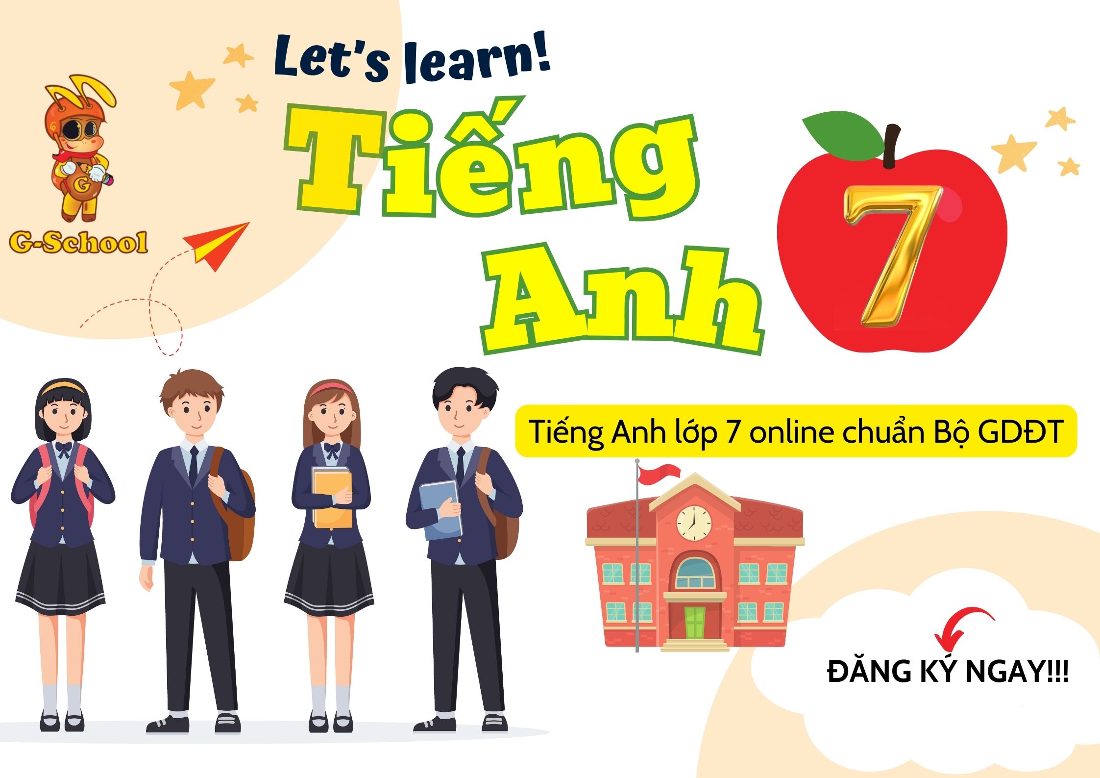 Tiếng Anh online Lớp 7