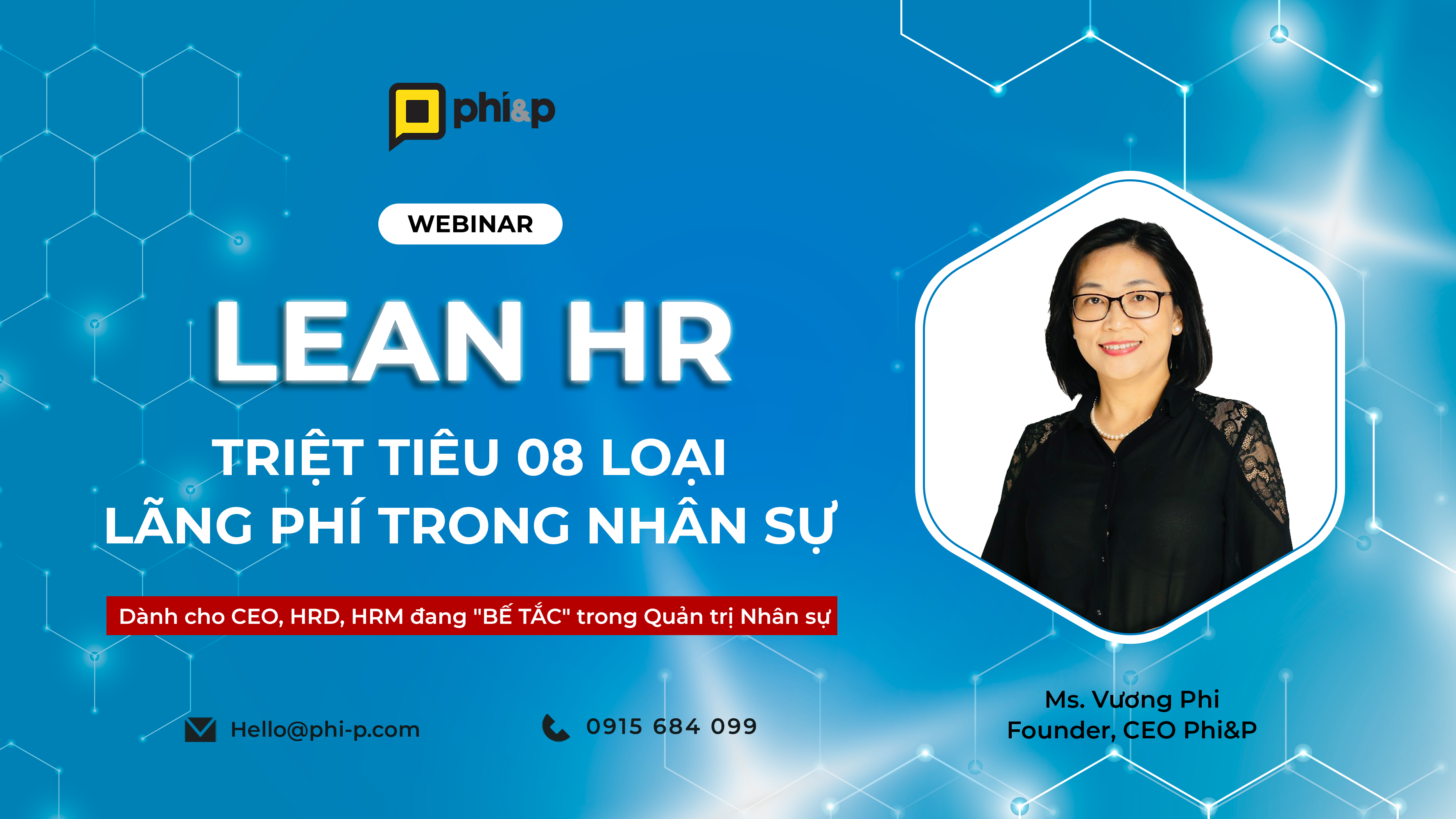 Workshop Lean HR (No.1) - Triệt tiêu 08 loại lãng phí trong Nhân sự