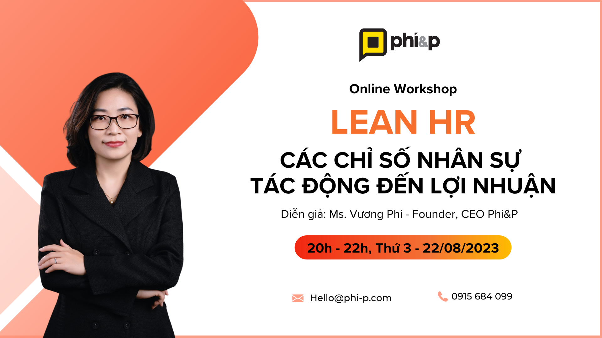 Workshop Lean HR (No.4) - Các chỉ số Nhân sự tác động đến Lợi nhuận