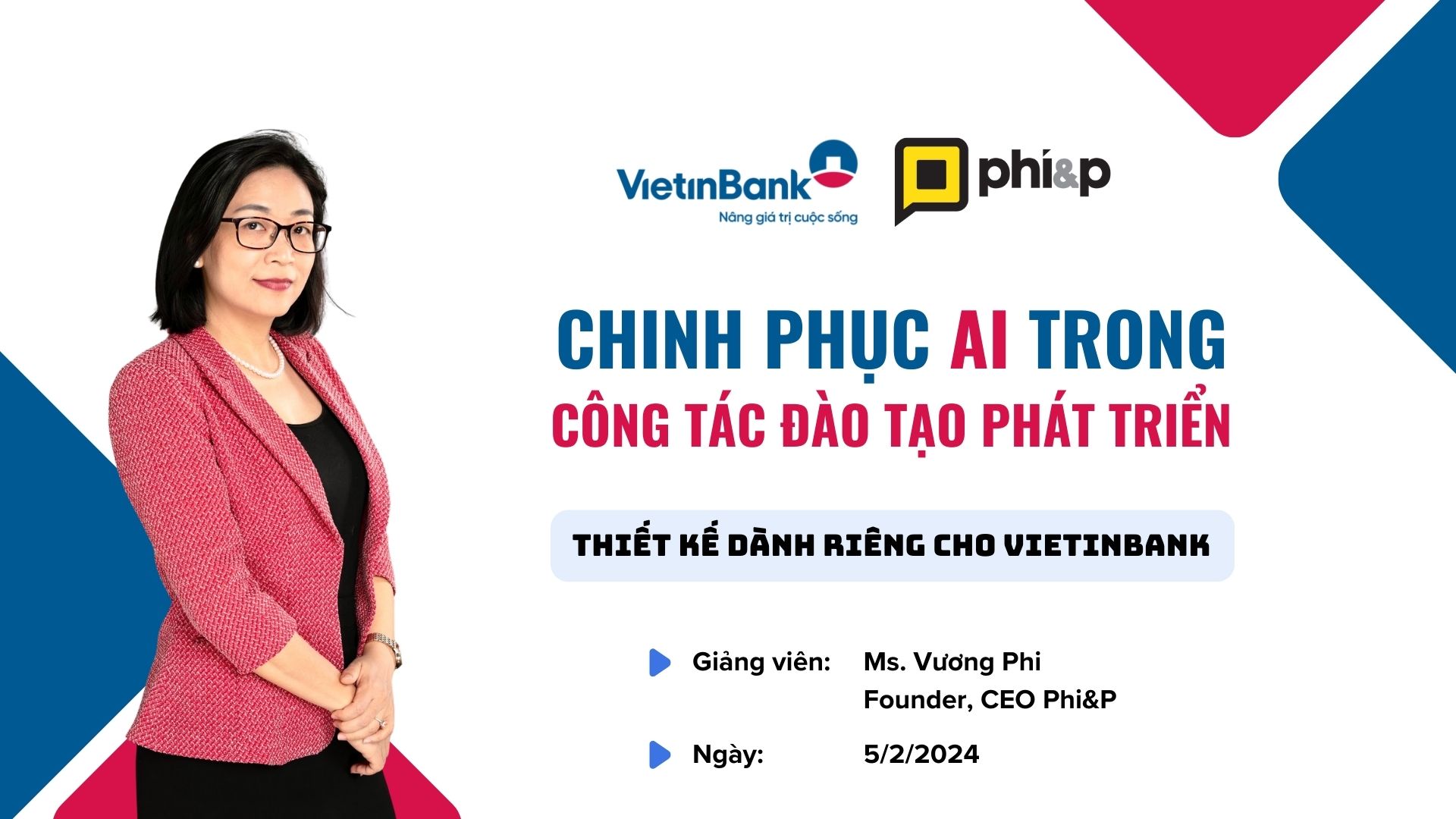 Vietinbank - Chinh phục AI trong công tác đào tạo & Phát triển