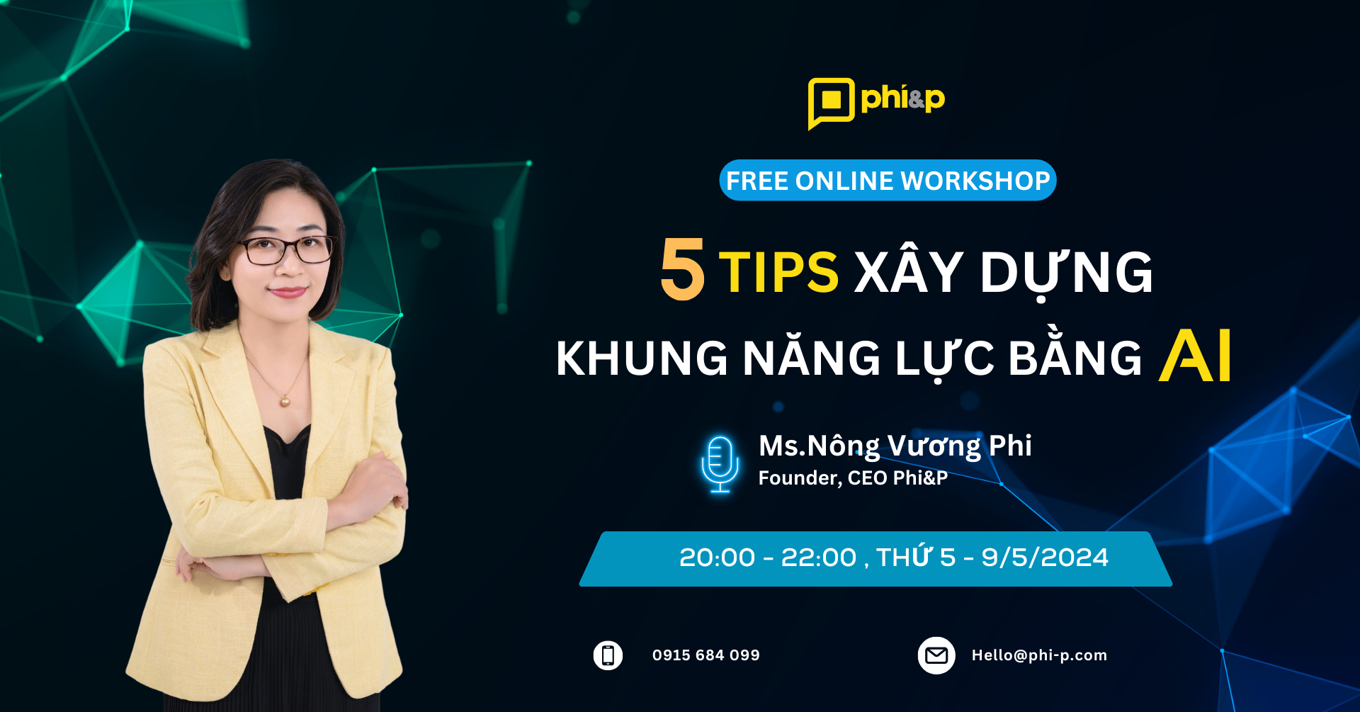 Workshop "5 Tips xây dựng Khung năng lực bằng AI"