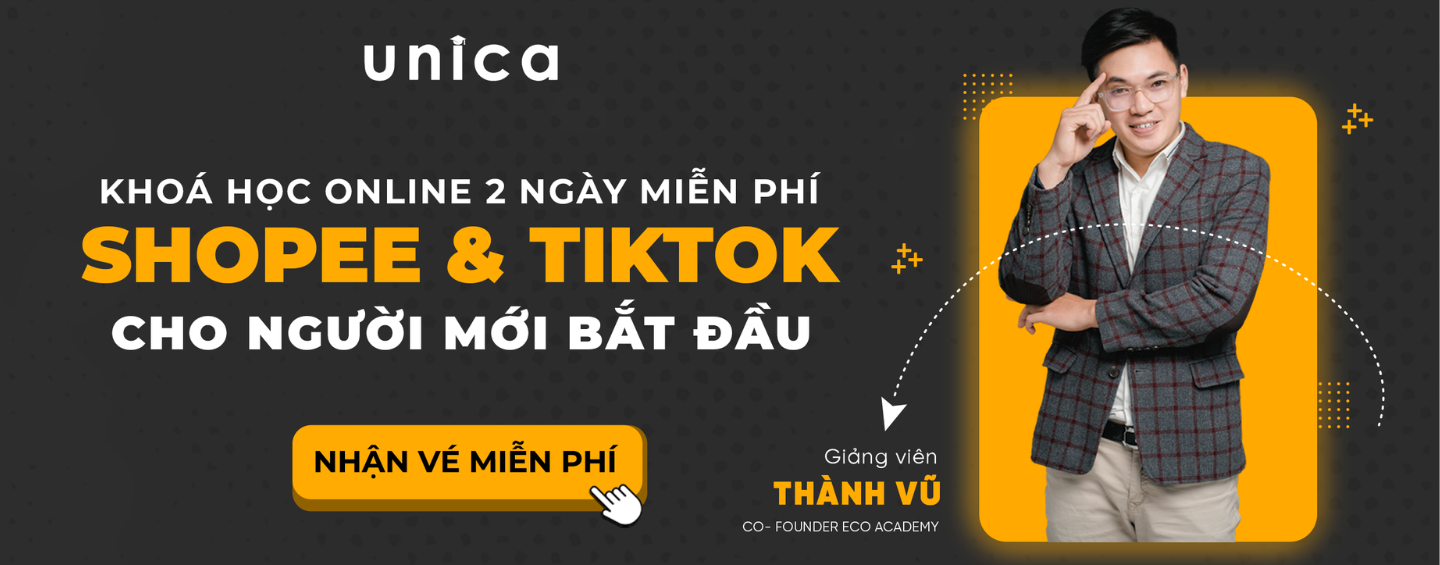 Khóa học Shopee & Tiktok cho người mới bắt đầu