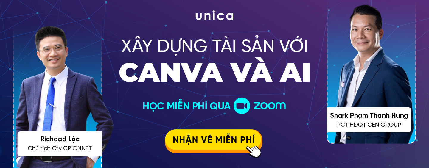 Xây dựng tài sản với Canva và AI