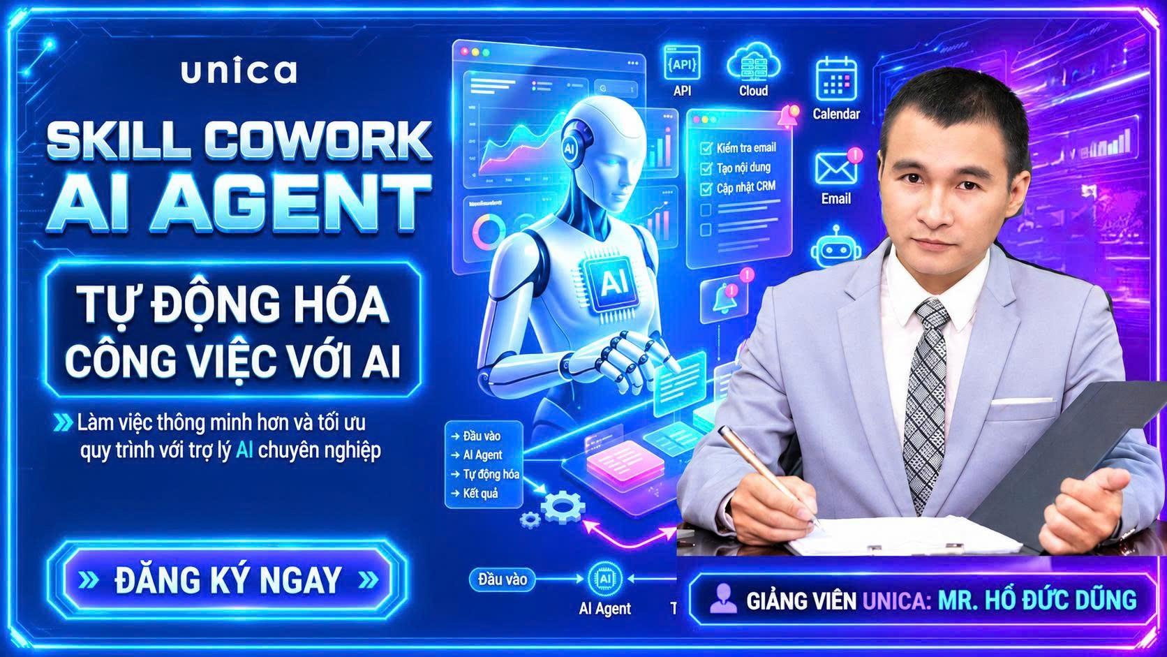 KHÓA HỌC SKILL COWORK AI AGENT - TỰ ĐỘNG HÓA CÔNG VIỆC VỚI AI