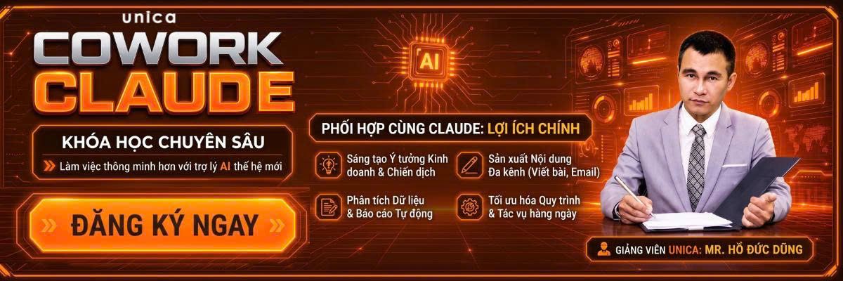 KHÓA HỌC CHUYÊN SÂU COWORK CLAUDE - KHAI PHÁ SỨC MẠNH KHỦNG KHIẾP CỦA AI AGENT