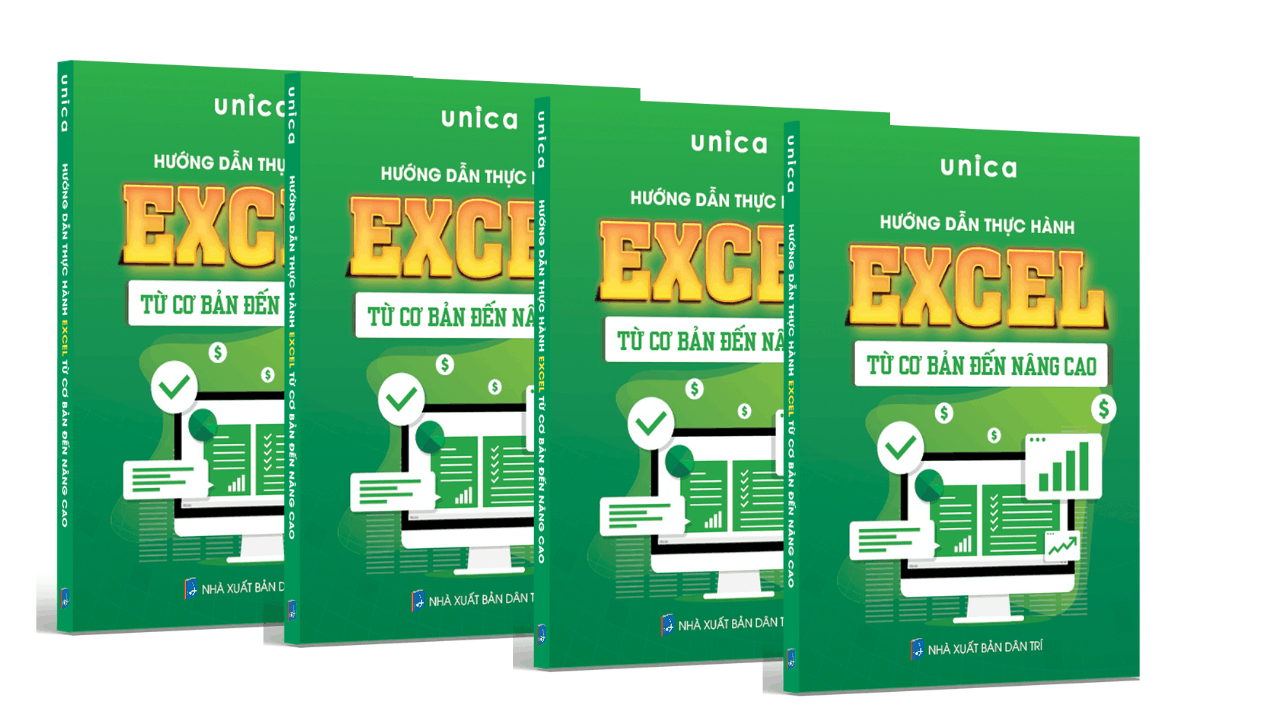 Sách Hướng dẫn thực hành Excel kèm khoá học