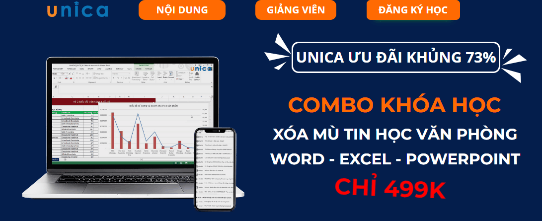 Xoá mù tin học văn phòng Word - Excel - PowerPoint