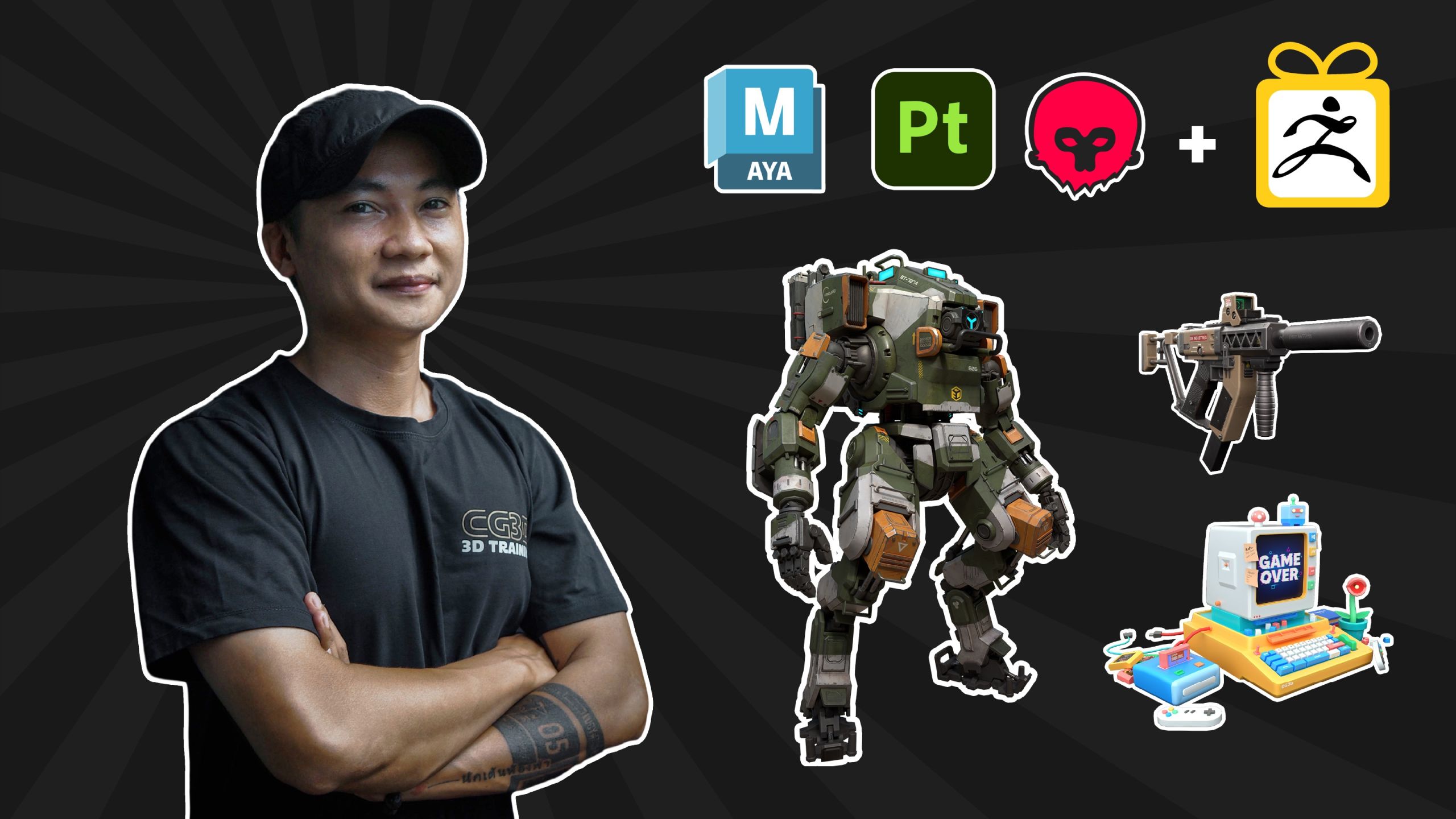 Tự học 3D Hard Surface cùng Cuong CG - TẶNG KÈM KHÓA ZBRUSH