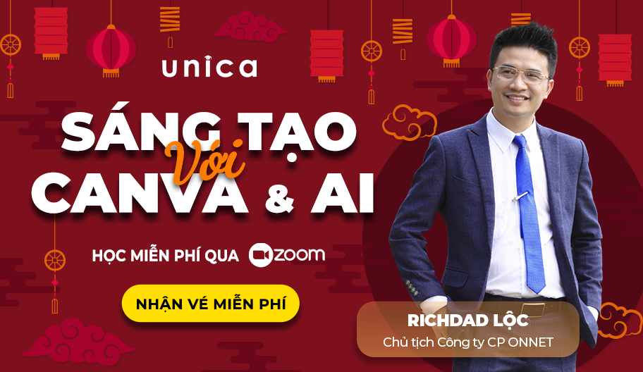 ỨNG DỤNG CANVA & AI- TẠO SẢN PHẨM SỐ, VIDEO AI, MARKETING VÀ TĂNG TRƯỞNG DOANH THU