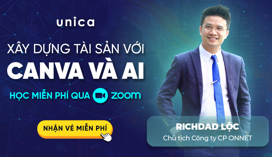 Xây dựng tài sản với Canva và AI