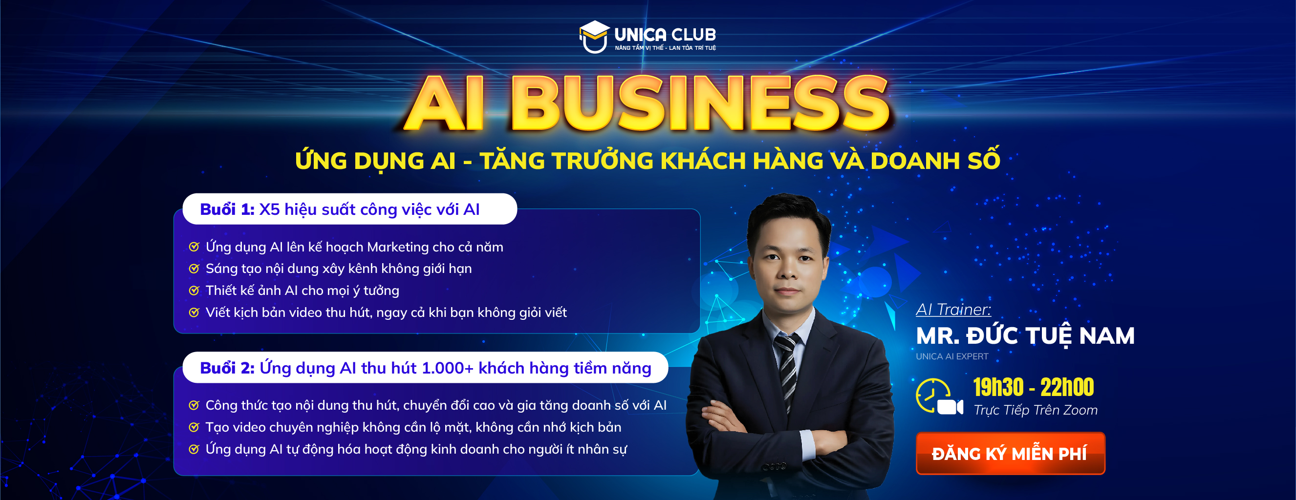 AI BUSINESS _ ỨNG DỤNG AI - TĂNG TRƯỞNG KHÁCH HÀNG VÀ DOANH SỐ