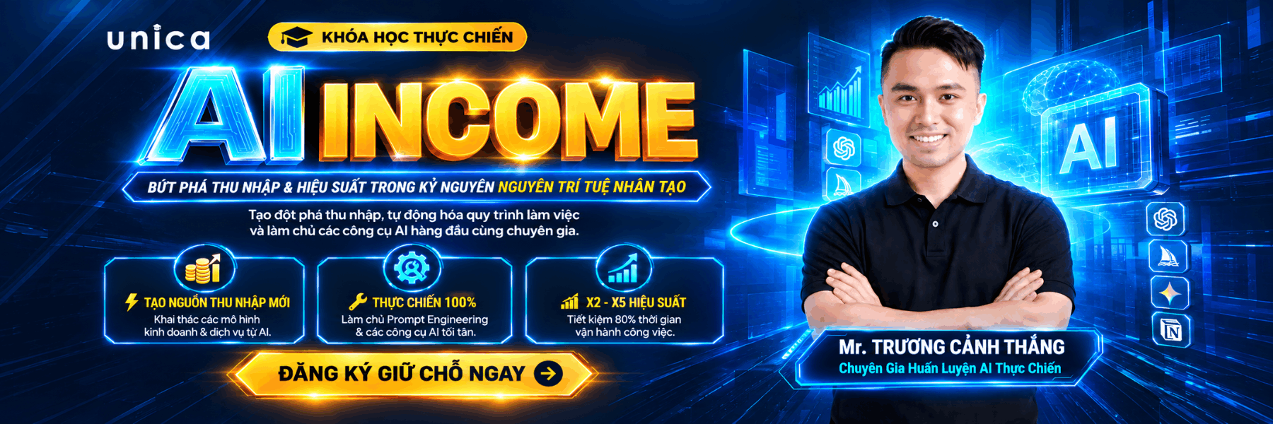 AI INCOME: BỨT PHÁ THU NHẬP VÀ HIỆU SUẤT VỚI AI
