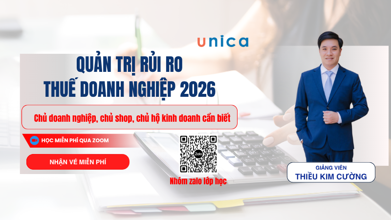 Khóa học: Kế toán thuế Doanh Nghiệp 2026
