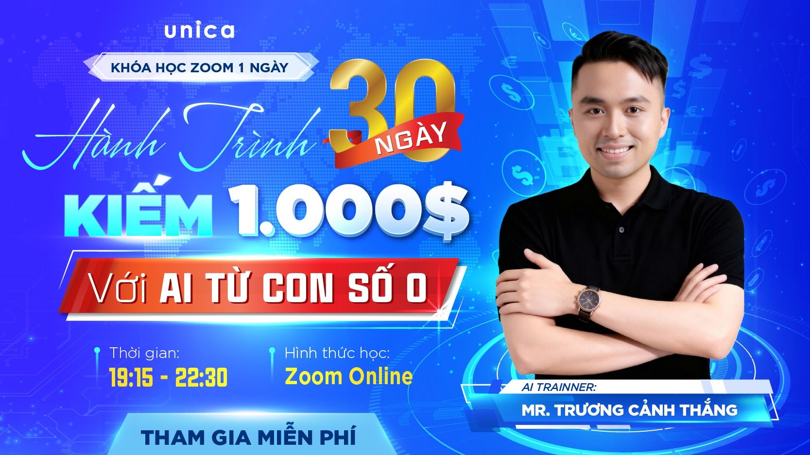 Kiếm 1.000$ Với AI Cho Người Mới