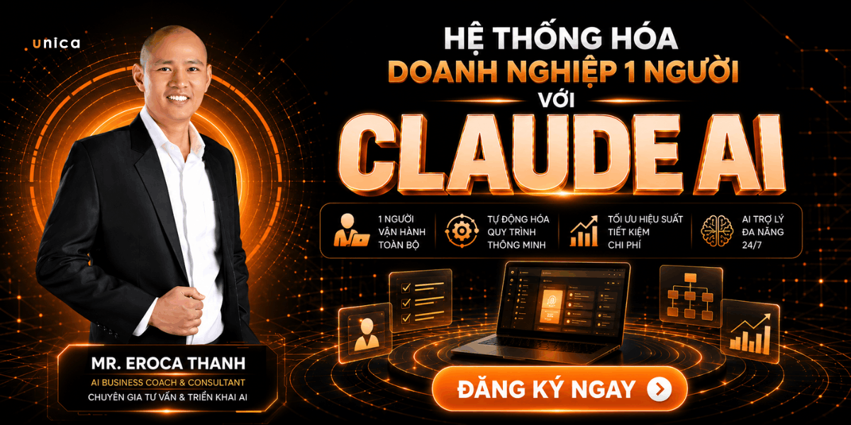 HỆ THỐNG HÓA KINH DOANH MỘT NGƯỜI VỚI CLAUDE AI
