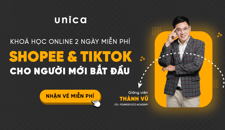 Khóa học Shopee & Tiktok cho người mới bắt đầu