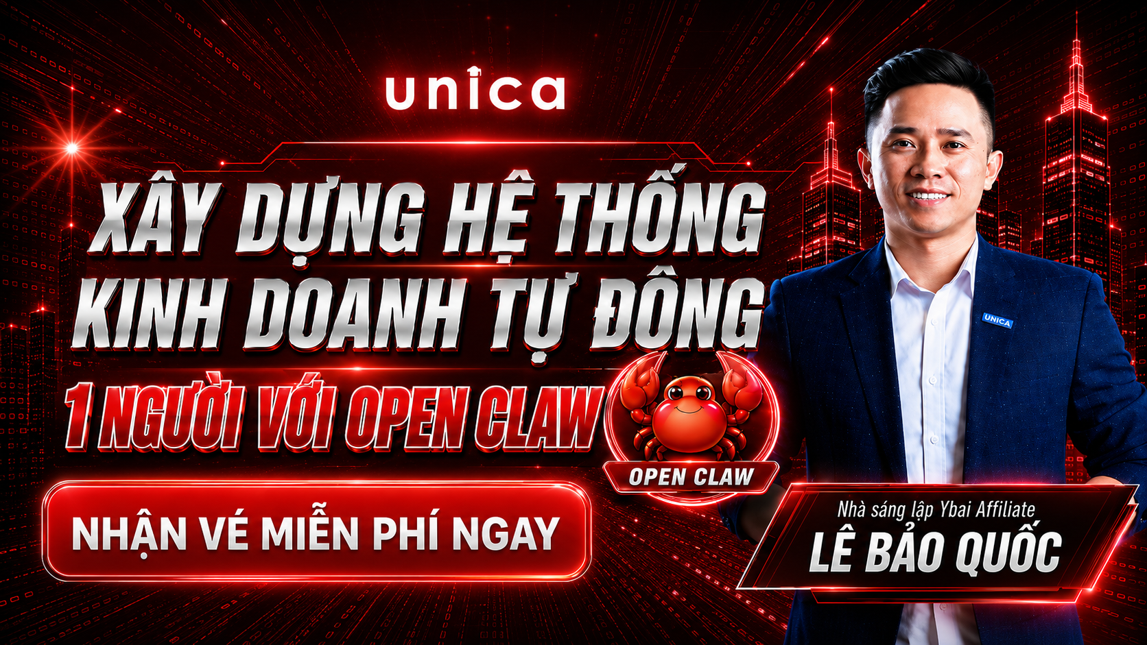 XÂY DỰNG HỆ THỐNG KINH DOANH TỰ ĐỘNG 1 NGƯỜI VỚI OPEN CLAW