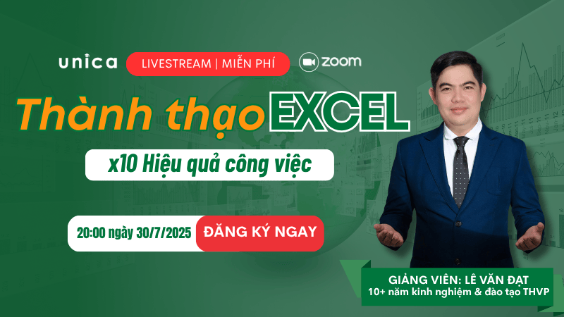 Thành Thạo Excel - x10 Hiệu suất công việc