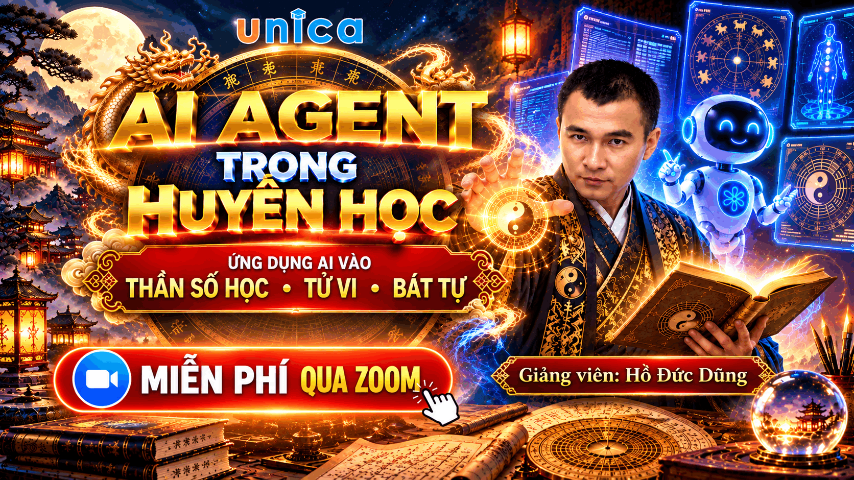 KHÓA HỌC CHUYÊN SÂU AI AGENT TRONG HUYỀN HỌC