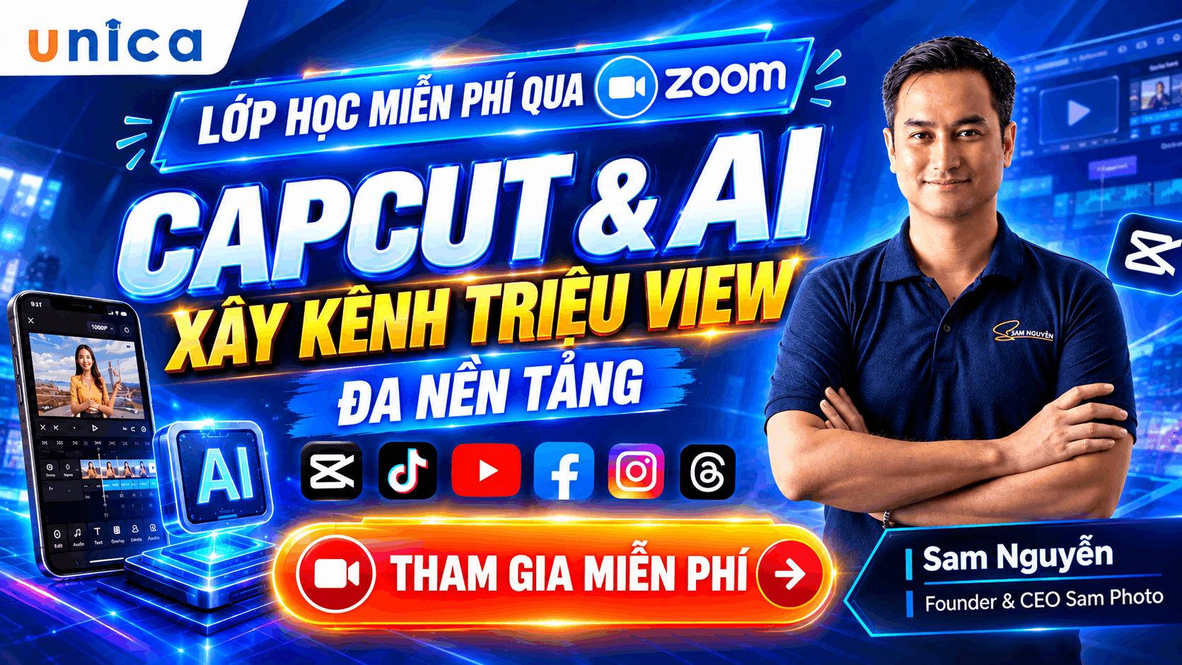 TẠO VIDEO CHUYÊN NGHIỆP VỚI CAPCUT & AI - XÂY KÊNH- BÁN HÀNG TỰ ĐỘNG