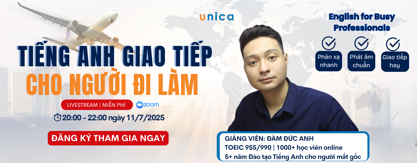 Tiếng Anh giao tiếp cho người đi làm - GV Đàm Đức Anh