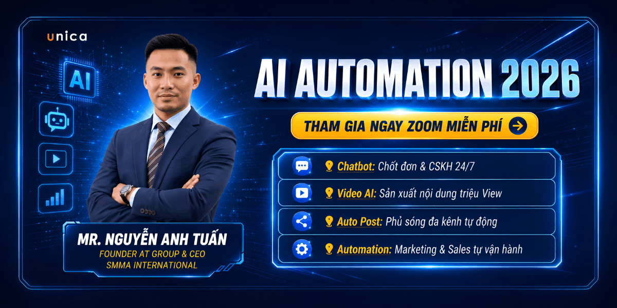 AI Automation_ Ứng Dụng AI Tự Động Hoá Kinh Doanh & Bùng Nổ Doanh Số