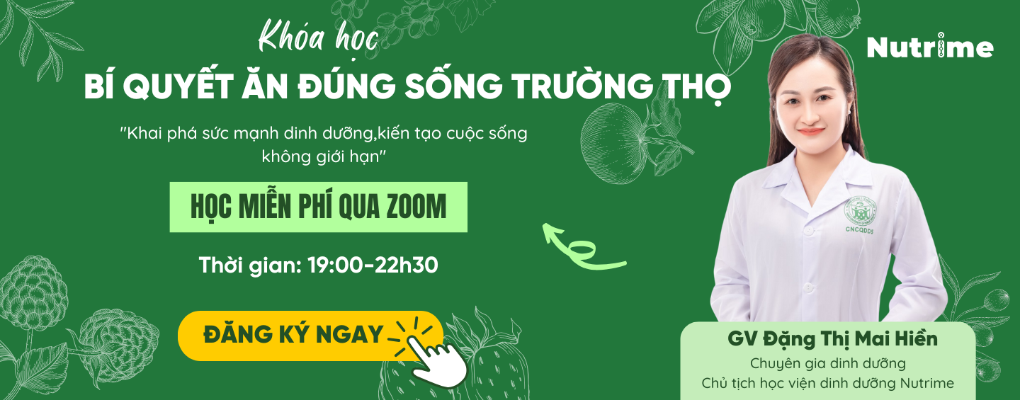 Khóa học Bí quyết ăn đúng sống trường thọ