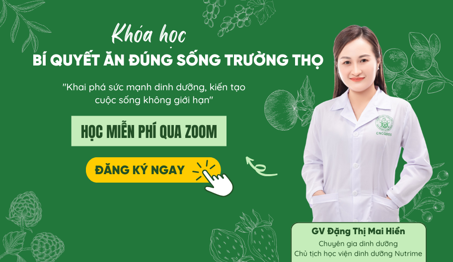 Khóa học Bí quyết ăn đúng sống trường thọ