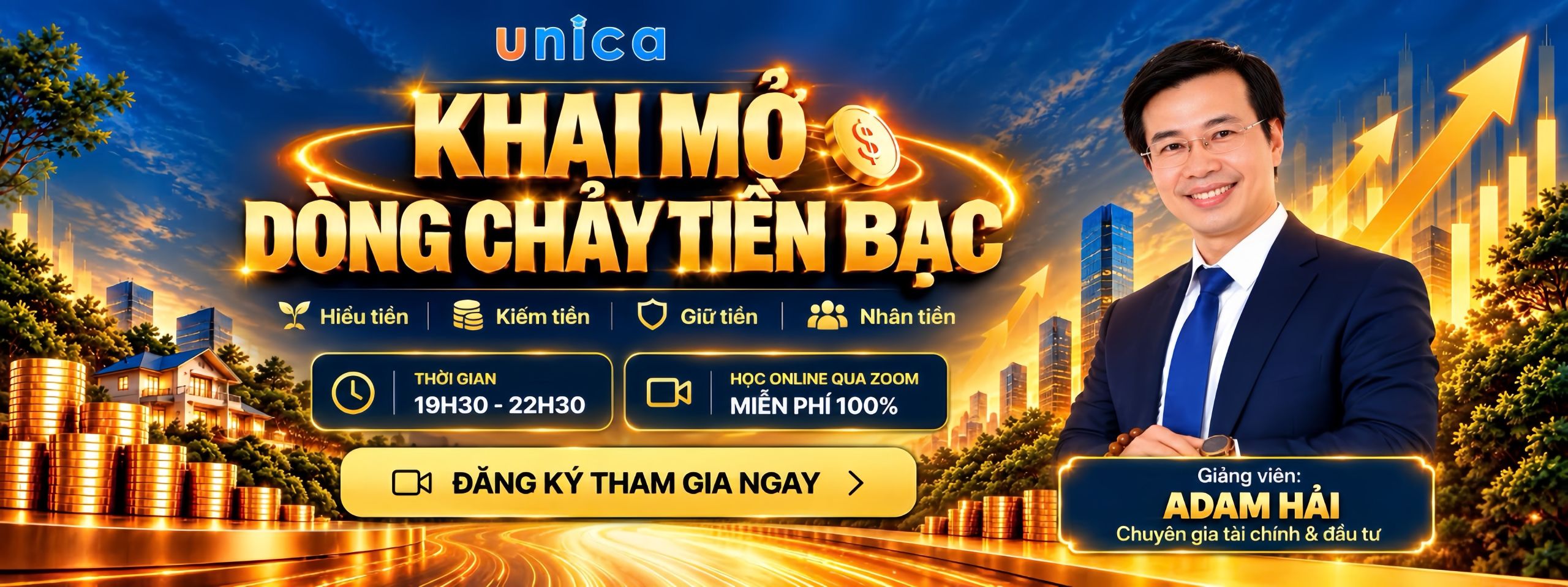 KHAI MỞ DÒNG CHẢY TIỀN BẠC