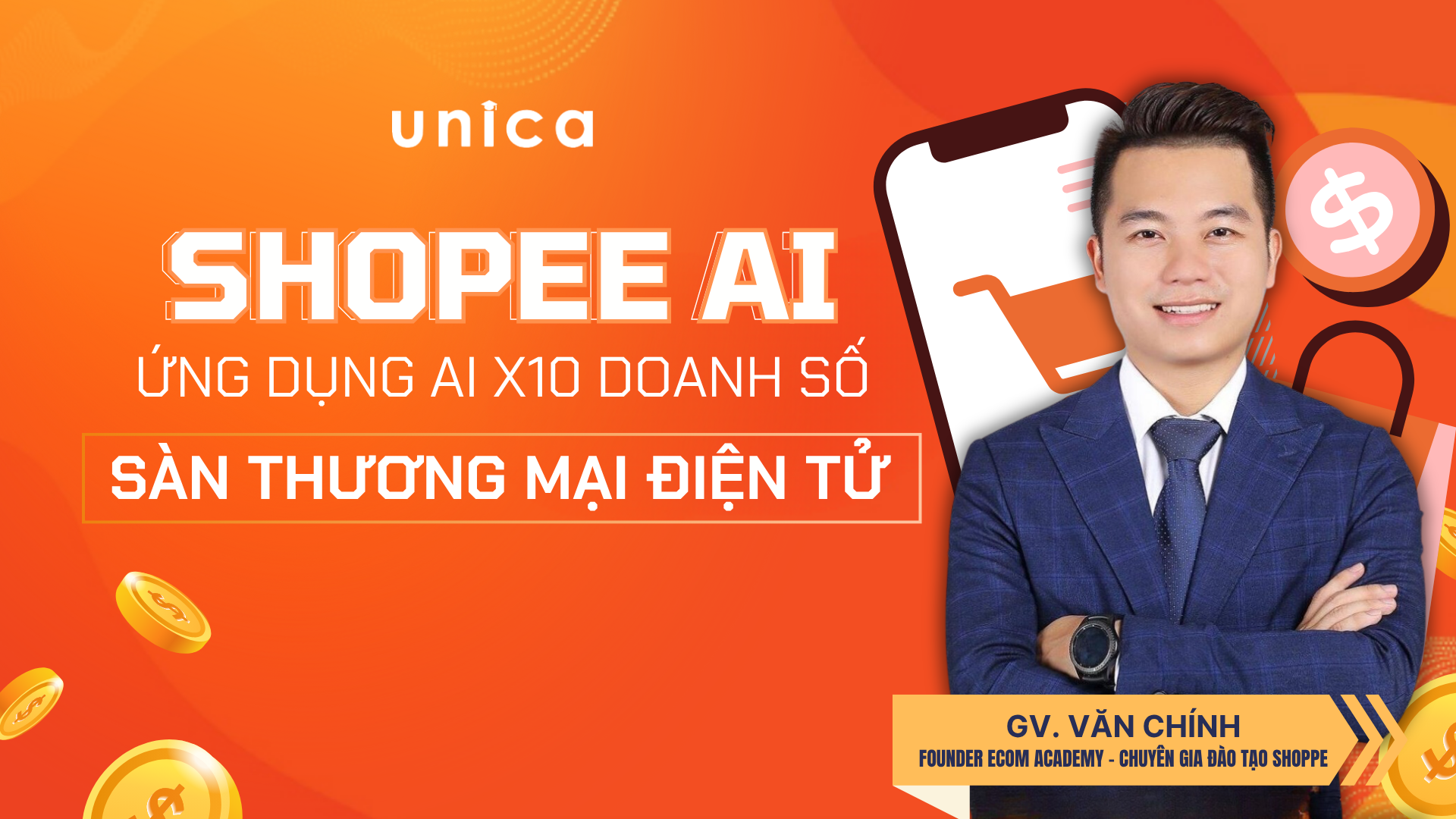 SHOPEE AI - X10 doanh thu sàn thương mại điện tử