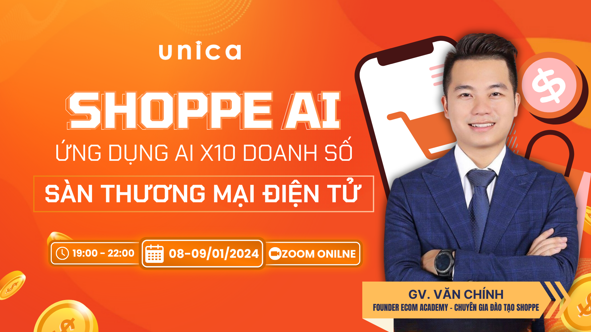 SHOPEE AI: Ứng dụng AI x10 Doanh số sàn Thương Mại Điện Tử