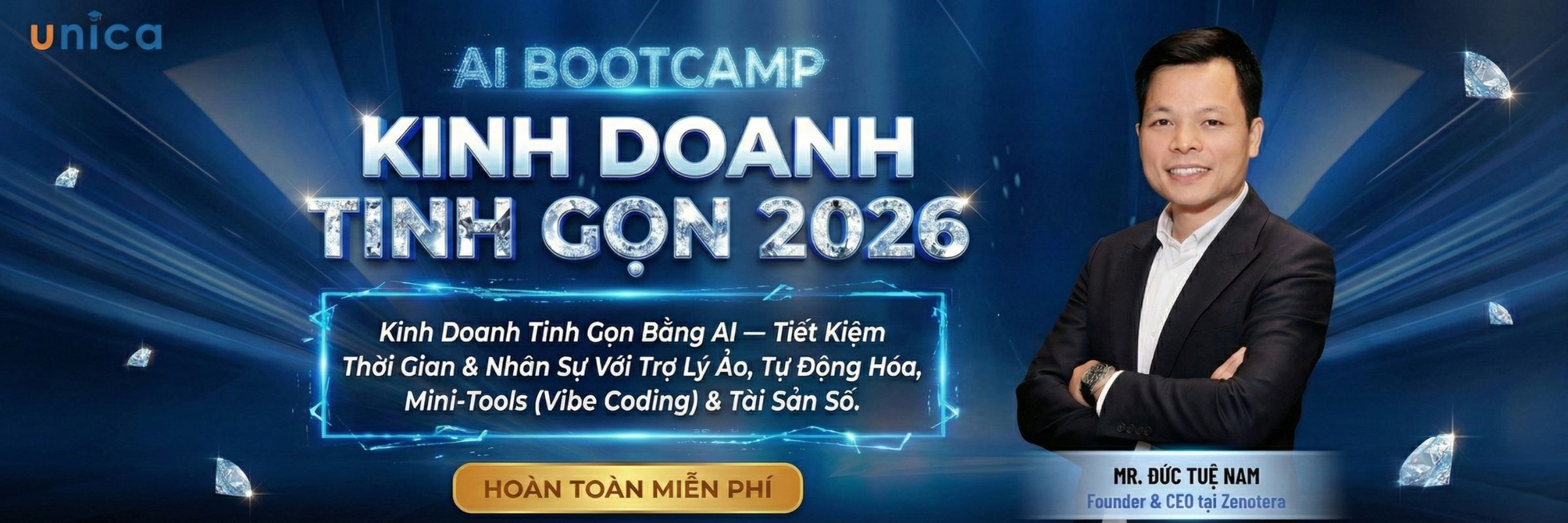 AI BOOTCAMP: KINH DOANH TINH GỌN