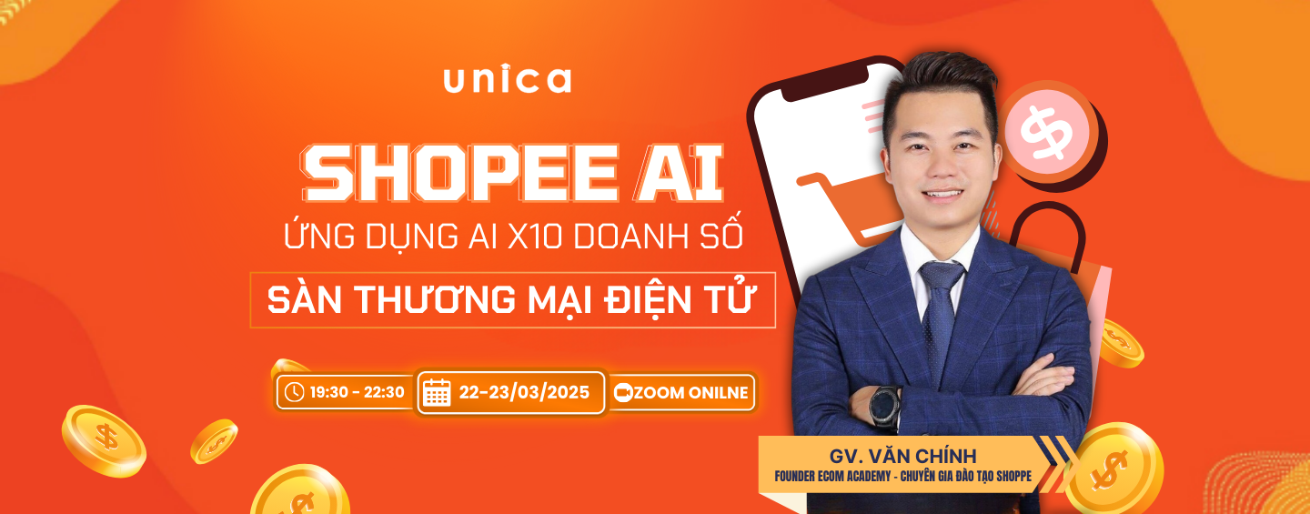 SHOPEE AI - X10 doanh thu sàn thương mại điện tử