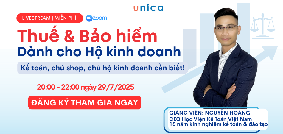 THUẾ & BẢO HIỂM DÀNH CHO HỘ KINH DOANH
