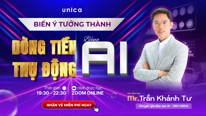 Biến ý tưởng thành dòng tiền thụ động với ai
