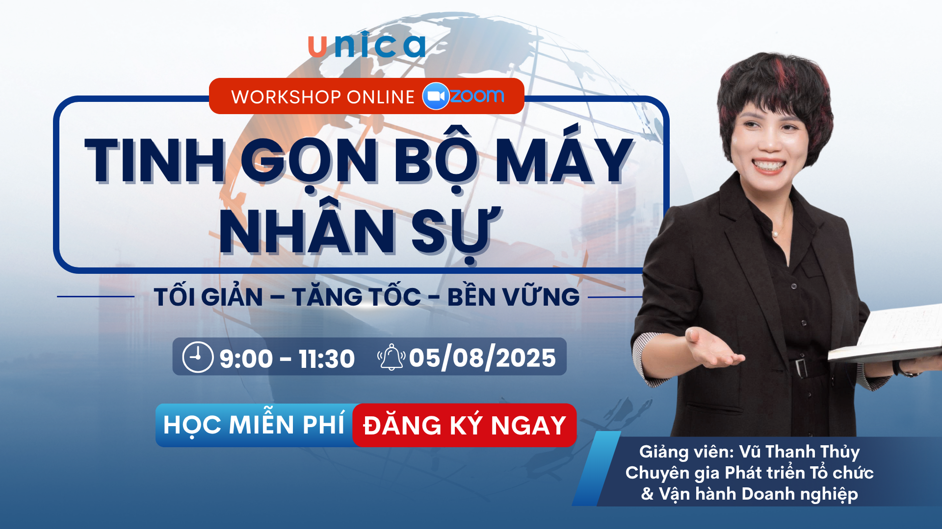 Tinh Gọn Bộ Máy Nhân Sự -Bứt phá hiệu suất doanh nghiệp