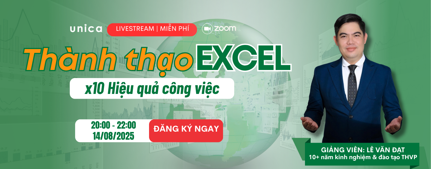Thành Thạo Excel x10 hiệu quả công việc