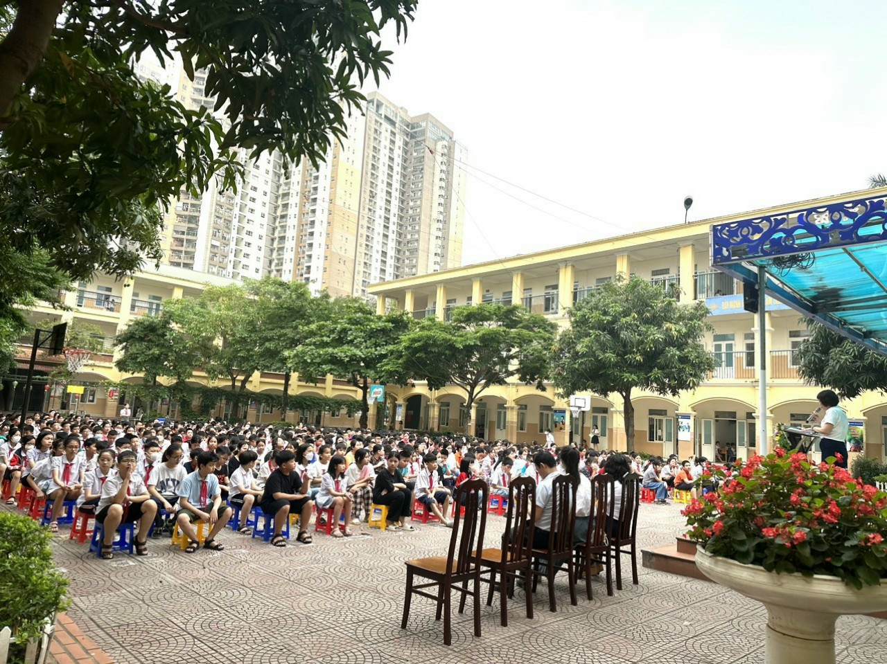 Trường tiểu học Mễ Trì, Hà Nội tổ chức chương trình sức mạnh của lòng biết ơn