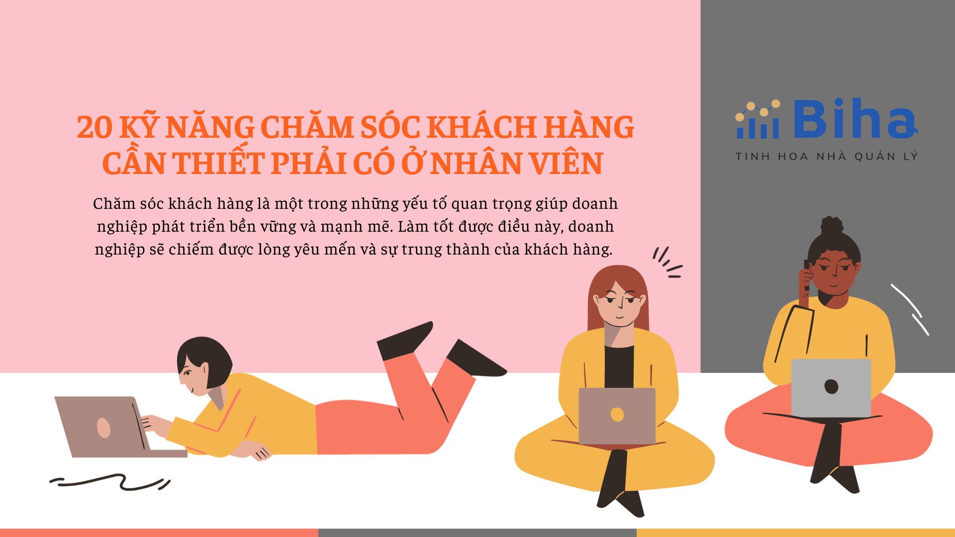 20 KỸ NĂNG CHĂM SÓC KHÁCH HÀNG CẦN THIẾT PHẢI CÓ Ở NHÂN VIÊN