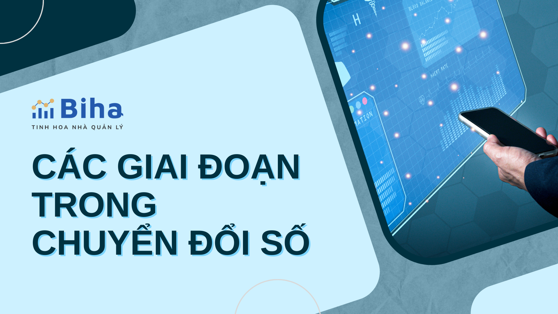 CÁC GIAI ĐOẠN CHUYỂN ĐỔI SỐ