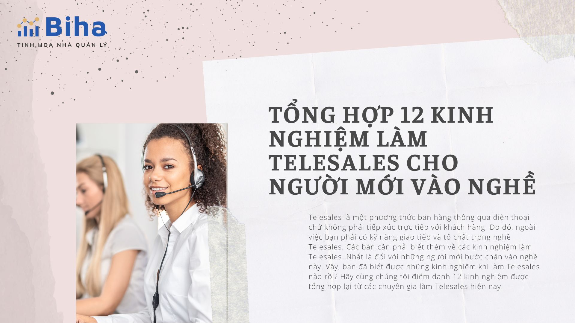 TỔNG HỢP 12 KINH NGHIỆM LÀM TELESALE CHO NGƯỜI MỚI VÀO NGHỀ